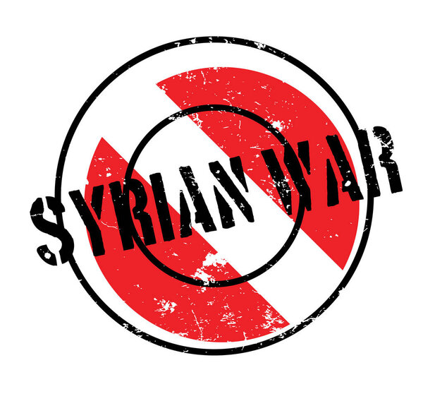 Syrian War rubber stamp