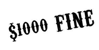 1000 dolar iyi lastik damgası