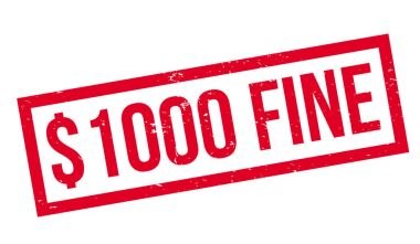 1000 dolar iyi lastik damgası