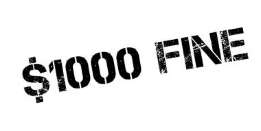 1000 dolar iyi lastik damgası