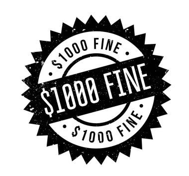 1000 dolar iyi lastik damgası