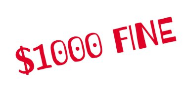 1000 dolar iyi lastik damgası