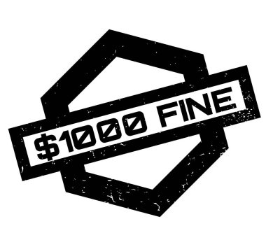 1000 dolar iyi lastik damgası