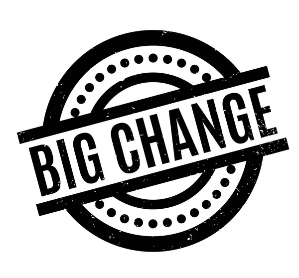 Büyük değişim damgası