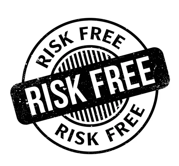 Risk Free rubber stamp — Stock Vector