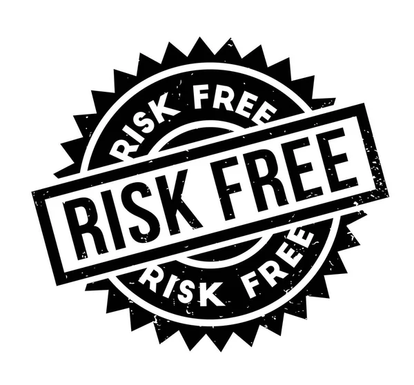 Risk Free rubber stamp — Stock Vector