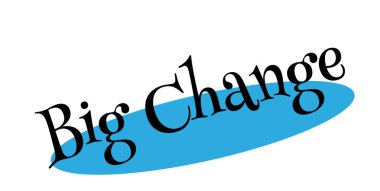 Büyük değişim damgası