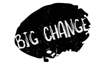 Büyük değişim damgası