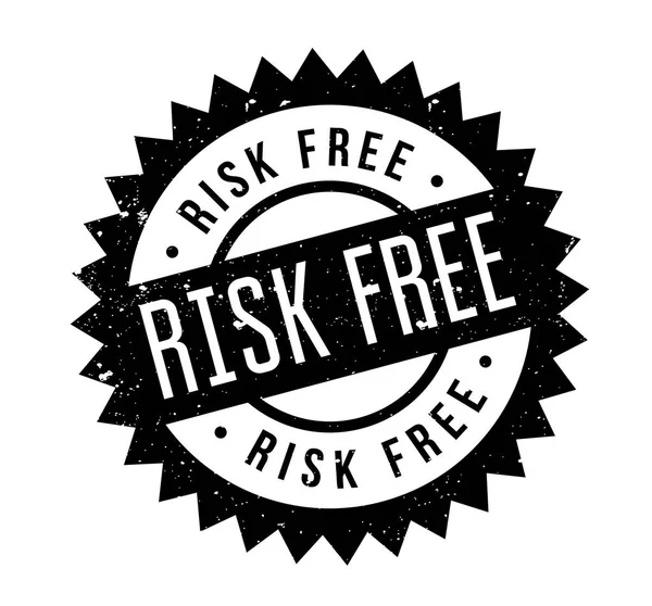 Risk Free rubber stamp — Stock Vector