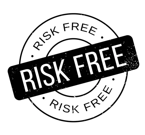 Risk Free rubber stamp — Stock Vector