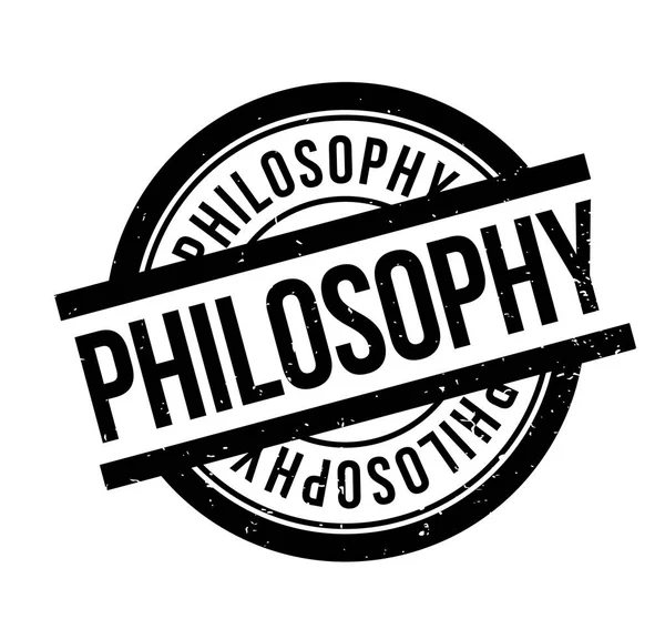 Philosophy rubber stamp — Stock Vector