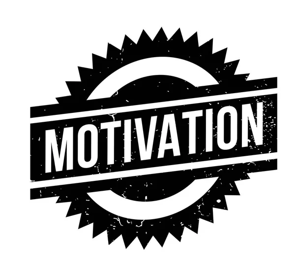 Motivatie Rubberstempel — Stockvector