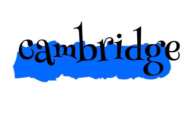 Cambridge etiket damga