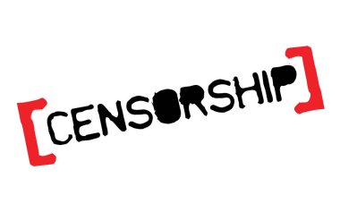 Sansür etiket damga