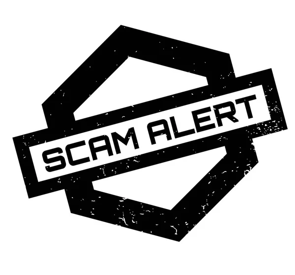 Scam Uyarı pencere boyutu — Stok Vektör