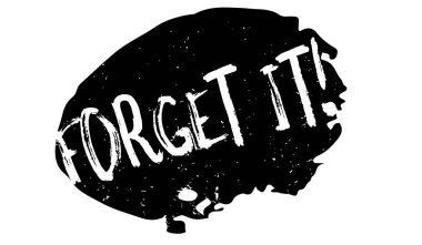 Lastik damgası unut