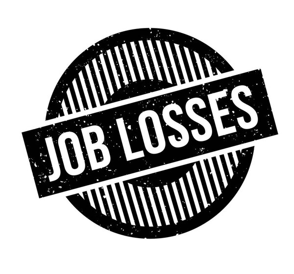 Job Losses rubber stamp