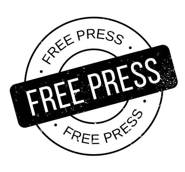 Free Press rubber stamp — Stock Vector