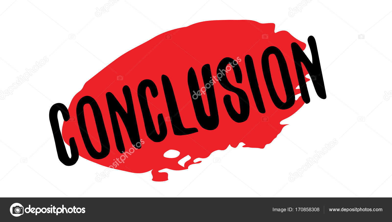 Conclusion Rubber Stamp Vector Image By C Lkeskinen0 Vector Stock