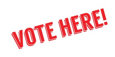 Burada lastik damgası oy