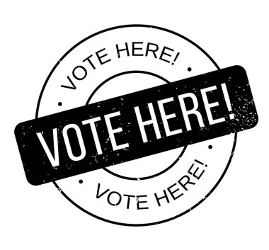 Burada lastik damgası oy