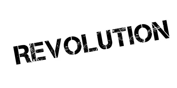 Timbre révolution caoutchouc — Image vectorielle
