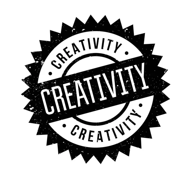 Kreativität als Stempel — Stockvektor