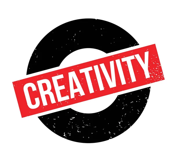 Kreativität als Stempel — Stockvektor
