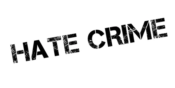 HATE CRIME Sello de goma — Archivo Imágenes Vectoriales