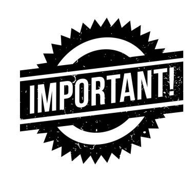 önemli lastik damgası