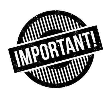 önemli lastik damgası