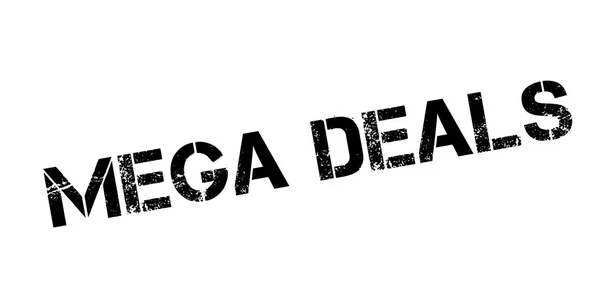 Mega Deals rubber stamp — Stock Vector