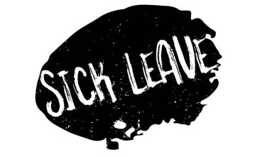 Hastalık izni damgası