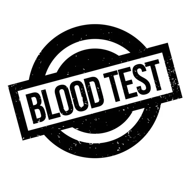 혈액 검사 도장 — 스톡 벡터