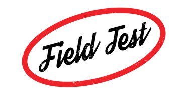 Alan testi kauçuk damga