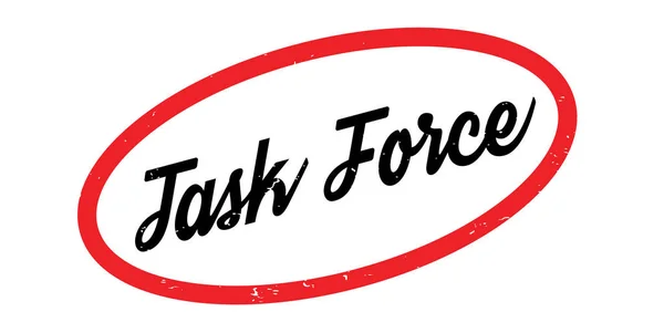 Task Force gumibélyegző — Stock Vector