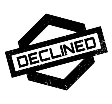 Reddedilen lastik damgası