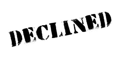 Reddedilen lastik damgası