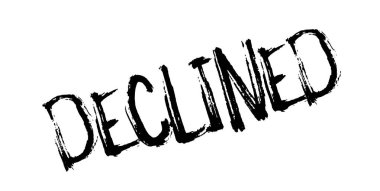 Reddedilen lastik damgası