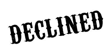 Reddedilen lastik damgası