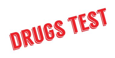 Uyuşturucu testi kauçuk damga