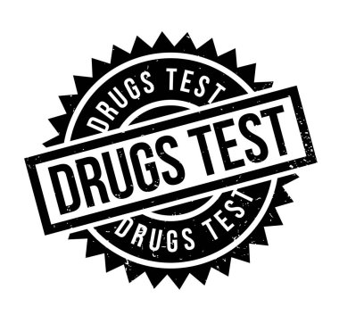 Uyuşturucu testi kauçuk damga