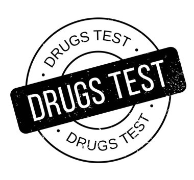 Uyuşturucu testi kauçuk damga