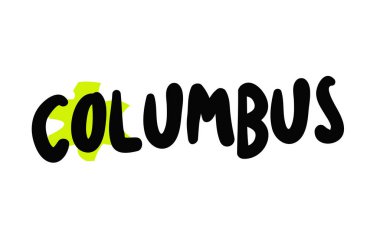 Columbus tipografik damgası