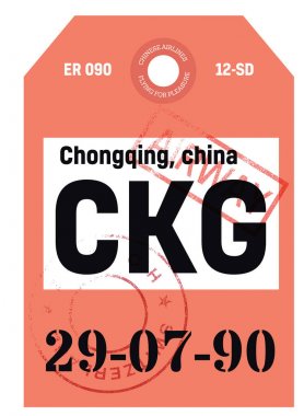 Chongqing havayolu etiketi