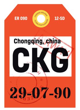 Chongqing havayolu etiketi