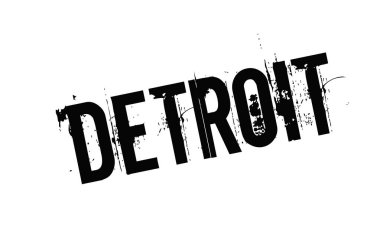 Detroit tipografik damgası