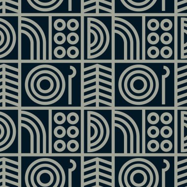 Soyut hat sanat seamless modeli