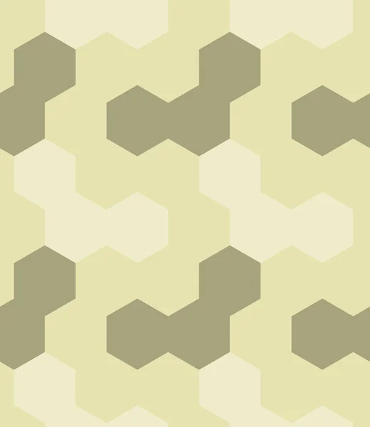 Onregelmatige zeshoek naadloze patroon — Stockvector