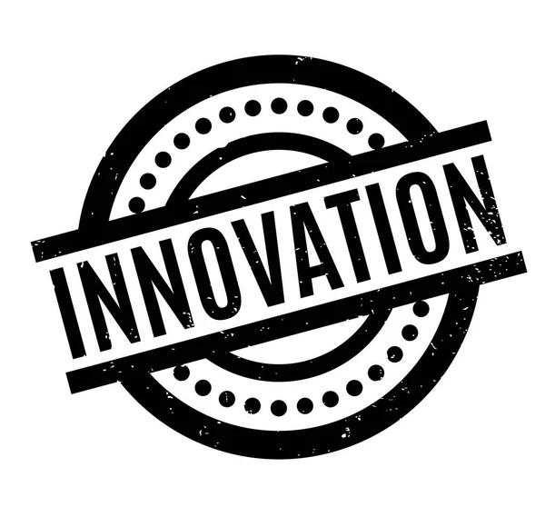 Innovation Timbre en caoutchouc — Image vectorielle